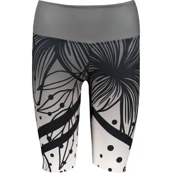 Dámské funkční legíny nad kolena premium ALTISPORT VOJ/ALW045LEG02 ČERNOBÍLÁ XXXL