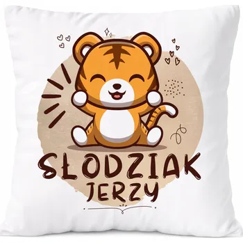 Polštář Dárek Polštář pro Jakuba, syna dítěte s potiskem