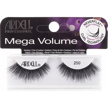 Umělé řasy Ardell Mega Volume 250 umělé řasy Black