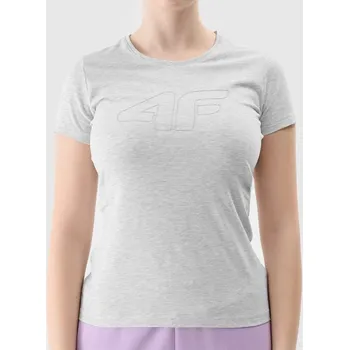 Dámská móda Dámské tričko s logem 4F 4FWSS24TTSHF1163-27M m