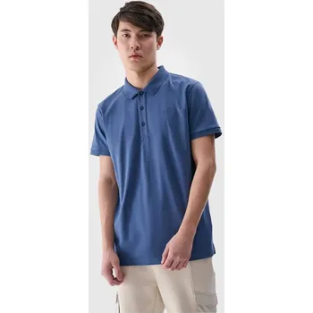 Pánské tričko Pánská polokošile regular 4F 4FWMM00TPTSM367-32S pánské 2XL