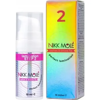 Krok 2 pro laminaci obočí a řas Nikk Mole, 10 ml