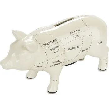 Pokladnička Porcelánová pokladnička Cuts of Pork 27298 BALVI