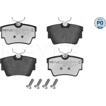 Brzdový systém Sada brzdových destiček, kotoučová brzda MEYLE 025 239 8017/PD