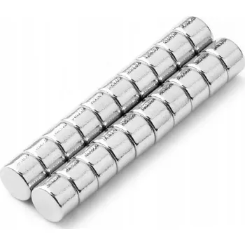 Dekorativní magnet SILNÝ NEODYMOVÝ MAGNET VÁLEC pr. 3x2 mm, 50ks