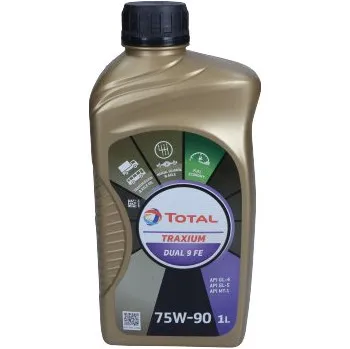 Převodový olej Převodový olej TOTAL 75W90 1L TRAXIUM DUAL 9 FE / SYNT. / GL4/5 / 235.8 / 97312 / ŘÍZENÍ