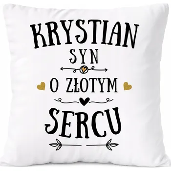 Polštář Polštář Dárek pro Arkadiusze Syna Dítě s potiskem s fotografií