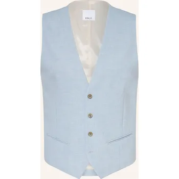 Paul Pánská Obleková Vesta Extra Slim Fit, 610 light blue, 54