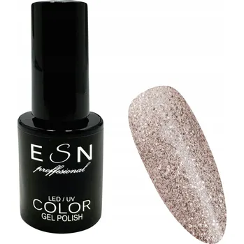 Lak na nehty ESN HYBRIDNÍ LAK EverShine hybridní lak 5g perleťový třpytivý zlatý béžový