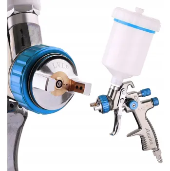 Stříkací pistole LAKÝRNICKÁ PISTOLE AUARITA LVLP, TRYSKA 1,4 MM, NÁDRŽKA 600 ML, NA LAKY