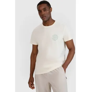 Pánské oblečení Pánské tričko s potiskem 4F 4FWSS25TTSHM1980-11S XL