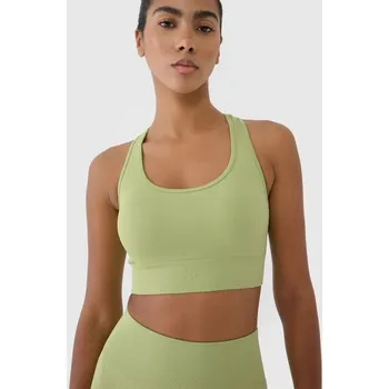 Podprsenka Dámská bezešvá podprsenka s nízkou podporou 4F 4FRSS25USBAF154-42S XS/S