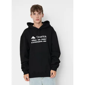 Pánská mikina Emerica 6 Feet Above HD (black) M, černá