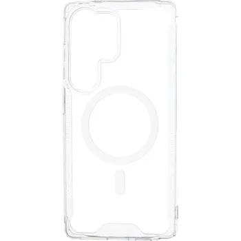 Pouzdro na mobilní telefon Hurtel Průhledný rohový kryt s MagSafe pro Samsung Galaxy S25 Edge - čirý