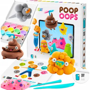 Modelovací hmota Hey Clay modelovací hmota POOP OOPS Kupa Ups