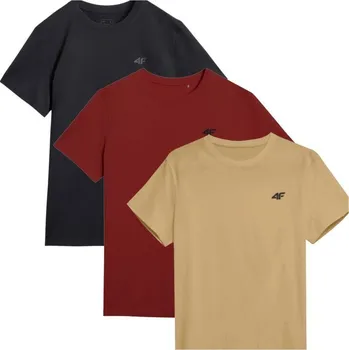 Pánské tričko Trička 4F M 4FWSS25TTSHM3965-92S pánské M