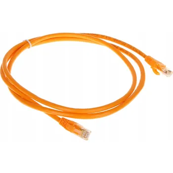 Síťový kabel Propojovací kabel Delta U/UTP 6 RJ45 / RJ45 1,5 m oranžový