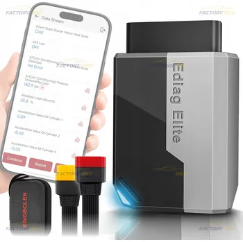 Autodiagnostika Diagnostický tester Kingbolen Ediag Elite, OBD konektor, dotykový displej