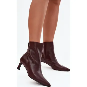 Dámská zimní obuv Boty na podpatku model 219120 Step in style 39