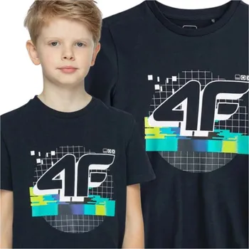 Chlapecké tričko Chlapecké tričko 4F 4FJWSS25TTSHM3051-20S 140