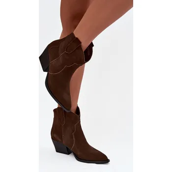 Dámská zimní obuv Boty na podpatku model 219128 Step in style 37