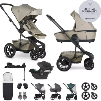 Kočárek EASYWALKER Kočárek kombinovaný Harvey⁵ Premium XXL AIR + CYBEX Aton B2 i-Size Pearl Taupe
