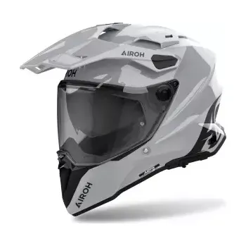 Motodoplněk přilba COMMANDER 2 Color, AIROH (lesklá šedá, vel. L) 2025