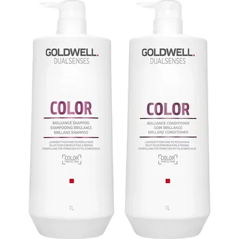 Vlasová regenerace GOLDWELL Goldwell Dualsenses Color Brilliance Sada pro krásné vlasy se zářivým efektem