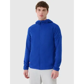 Pánská trekingová bunda 4F 4FWSS25TFSWM473-36S Primaloft Active na zip s kapucí L