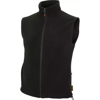 Pánská vesta BNN FLEECE Vest black - vesta černá fleecová - v. XL