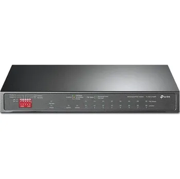Počítačové příslušenství TP-LINK 10-Port Gigabit Desktop Switch with 8-Port PoE+ PORT: 8× Gigabit PoE+ Ports, 2x Gigabit Non-PoE Ports, 1× Combo Gigabit TL-SG1210MP