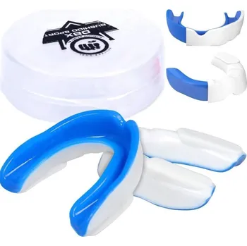 Gelový chránič zubů + krabička - bílá a modrá | GelTech NEPLATÍ