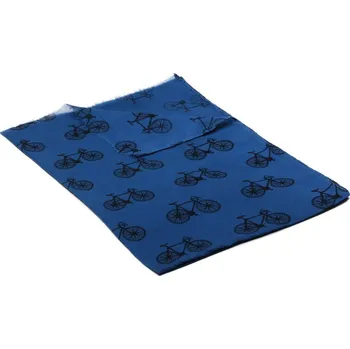 Šála Bavlněná šála tmavě modrá