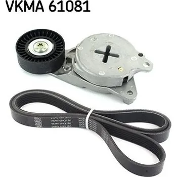 Sada žebrovaných klínových řemenů SKF VKMA 61081