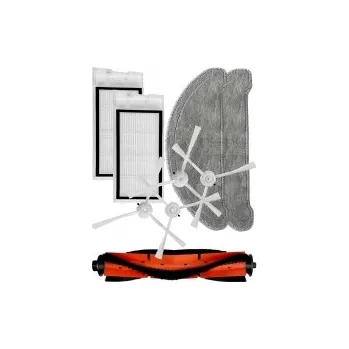Sada příslušenství pro robotický vysavač Kartáče, HEPA filtry k vysavači XIAOMI Roidmi EVE+ (SDJ01RM) sada a mopy 9ks