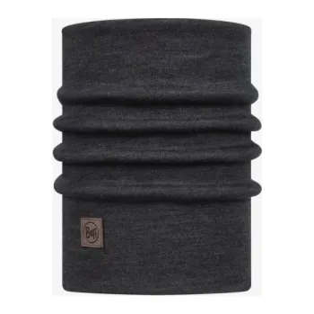 Nákrčník BUFF Multifunkční popruh MERINO HEAVYWEIGHT NECK WARMERSOLID GREY