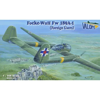 Plastikový model 1/144 Focke-Wulf Fw 189A-1 (Foreign Users)
