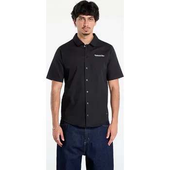 Pánská košile Košile Mitchell & Ness Branded M&n Ss Button Up Black M