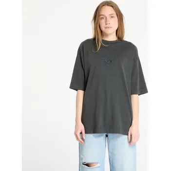 Tričko New Era Chicago Bulls Washed Box Tee UNISEX White Heather Gray S