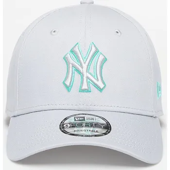 Kšiltovka Kšiltovka New Era New York Yankees Team Outline 9FORTY Adjustable Cap Dolphin Gray/ Ate Universal