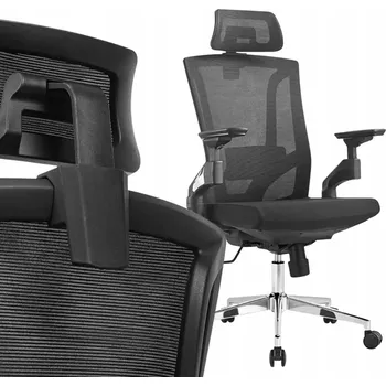 Otočná kancelářská židle Spacetronik černá