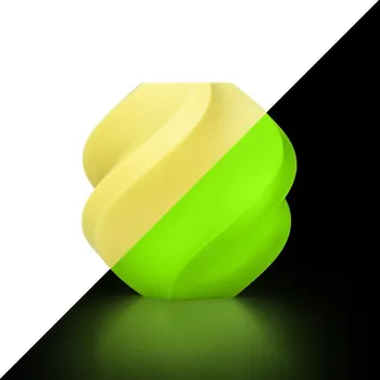 Filament Bambu Lab PLA Žhavící vlákno 1,75 mm 1 kg - součástí balení s opakovaně použitelnou cívkou - Žlutá Glow