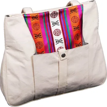 Kabelka Tibetská kabelka Tote Samye smetanová