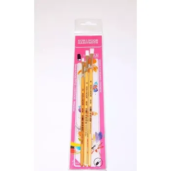 Umělecký štětec KOH-I-NOOR Hardtmuth Školní ploché štětce - syntetické