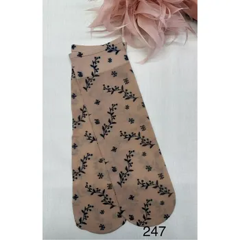 Dámské punčochy Dámské ponožky Flower Lover (4) 30 den - Uni / tělová/černá