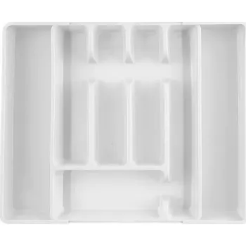 Příborník do zásuvky Příborník UH posuvný 27,5/44x36,5x4,3 cm bílá