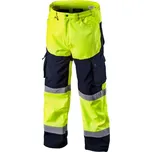 NEO Tools Softshellové pracovní kalhoty reflexní výstražné žluté, velikost M