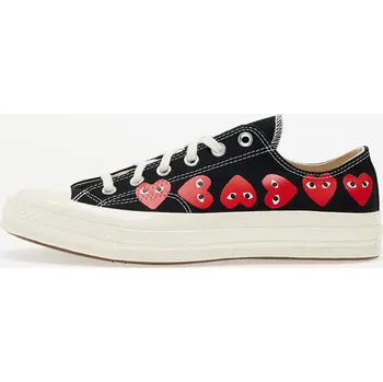 Pánské tenisky Tenisky Converse x Comme des Garçons PLAY Chuck Taylor 70 OX Multi Heart Black/ Hi Risk Red/ Egret EUR 36.5