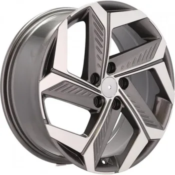 Alu kolo RACING LINE Alu kola Racing Line D1926 7.5x18 5x114.3 ET51 Mg - Polished + Graphite 67.1