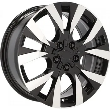 Disk RACING LINE Alu kola Racing Line Y1248 7.0x17 5x108 ET45 Mb - Polished + Black 65.1